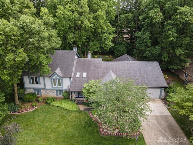 5010 Rhine Way, Centerville, OH 45458 - view from above of property