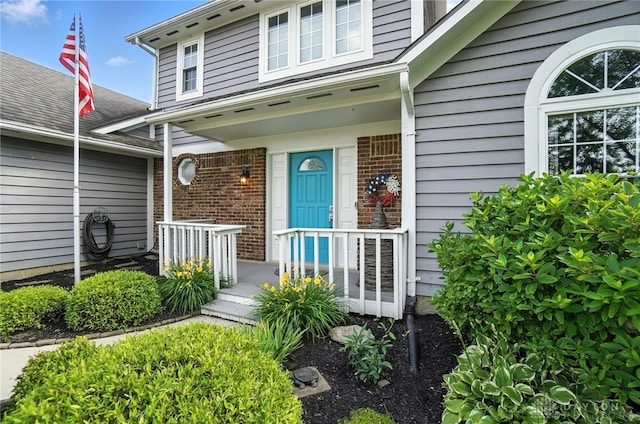 3166 Green Turtle Dr, Butler Twp, OH 45414 - property entrance with brick siding