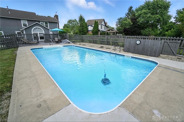 3166 Green Turtle Dr, Butler Twp, OH 45414 - view of pool featuring a patio area