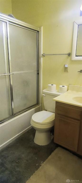 29 Elm St, Jamestown Vlg, OH 45335 - full bath featuring vanity and shower / bath combination with glass door