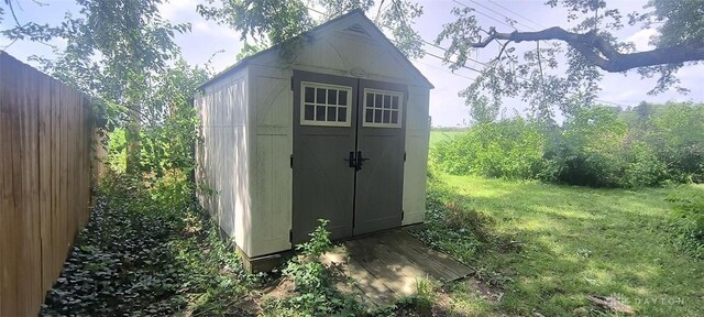 29 Elm St, Jamestown Vlg, OH 45335 - view of shed