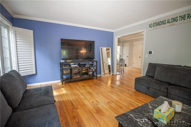 101 Blue Gate Cir Unit 1, Dayton, OH 45429 - living area with wood finished floors and ornamental molding