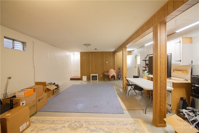 101 Blue Gate Cir Unit 1, Dayton, OH 45429 - finished below grade area featuring wooden walls