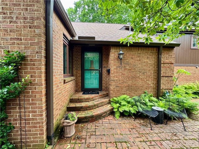 101 Blue Gate Cir Unit 1, Dayton, OH 45429 - property entrance with brick siding and roof with shingles