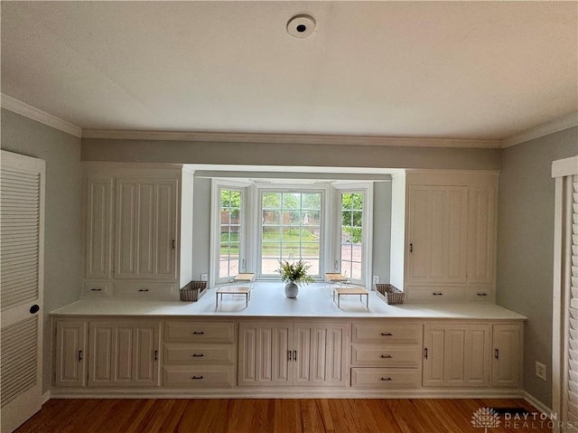 101 Blue Gate Cir Unit 1, Dayton, OH 45429 - unfurnished office with wood finished floors and ornamental molding