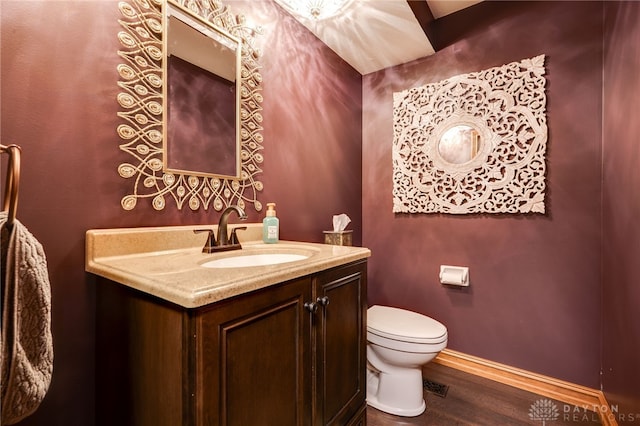 5516 Anne Ln, Washington Twp, OH 45459 - bathroom with wood finished floors and vanity
