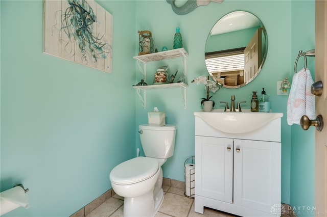 5516 Anne Ln, Washington Twp, OH 45459 - bathroom featuring vanity and tile patterned flooring