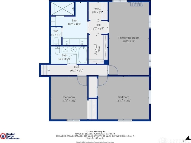 5516 Anne Ln, Washington Twp, OH 45459 - view of floor plan / room layout