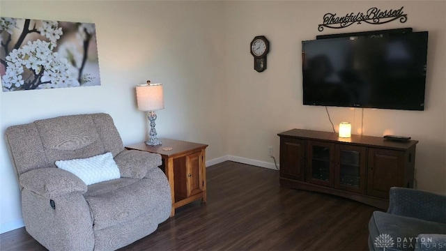 8320 N State Route 589, Fletcher, OH 45326 - living area with wood finished floors and baseboards