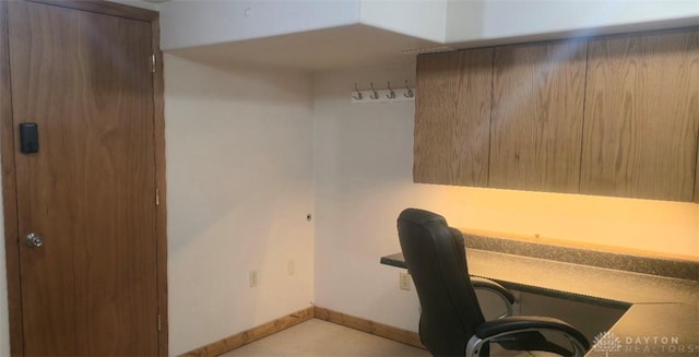 8320 N State Route 589, Fletcher, OH 45326 - home office featuring baseboards