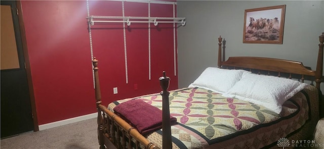 8320 N State Route 589, Fletcher, OH 45326 - bedroom featuring carpet floors and baseboards