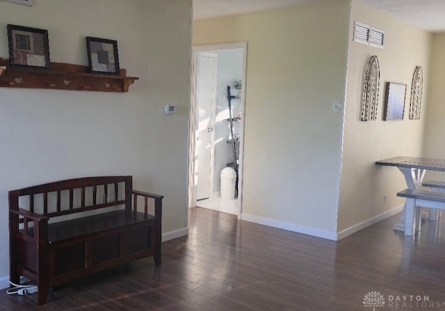 8320 N State Route 589, Fletcher, OH 45326 - hallway with baseboards and wood finished floors