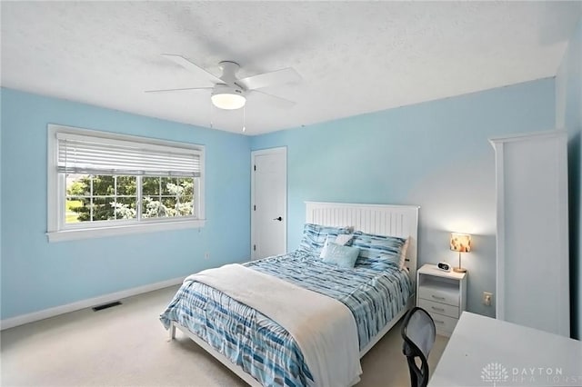 10598 Falls Creek Ln, Washington Twp, OH 45458 - bedroom with carpet flooring and ceiling fan