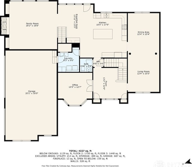 10598 Falls Creek Ln, Washington Twp, OH 45458 - view of home floor plan