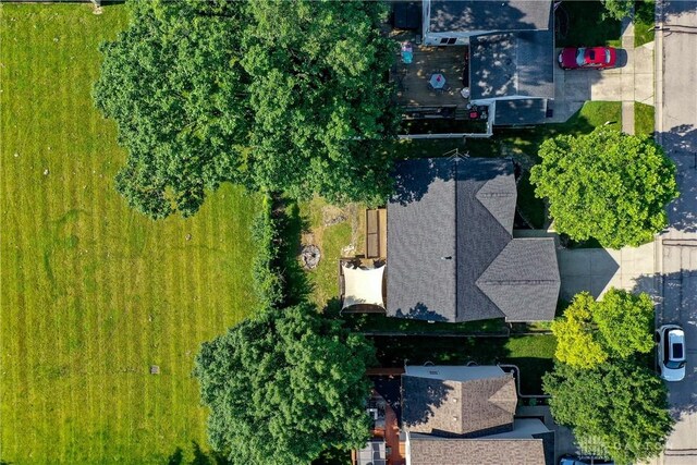 162 Choctaw Cir, Franklin, OH 45005 - bird's eye view