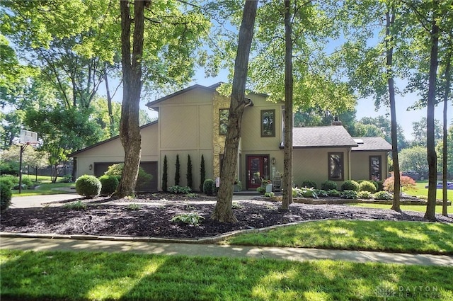 1778 Kensington Dr, Bellbrook, OH 45305 - mid-century inspired home with an attached garage