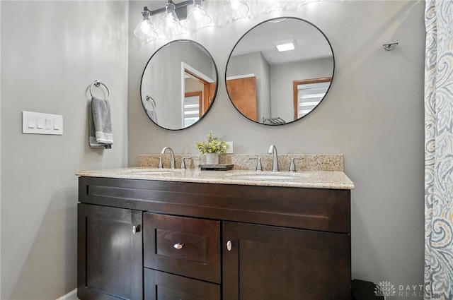 1778 Kensington Dr, Bellbrook, OH 45305 - bathroom with double vanity