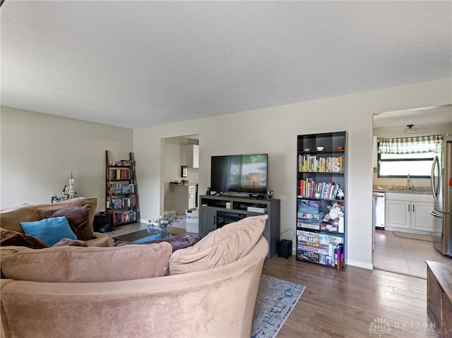 6118 Carnation Rd, Dayton, OH 45449 - living area featuring wood finished floors