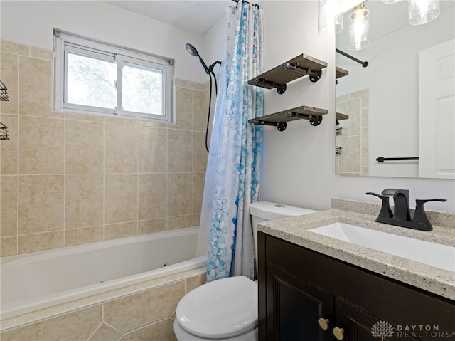 6118 Carnation Rd, Dayton, OH 45449 - full bathroom with tiled shower / bath and vanity