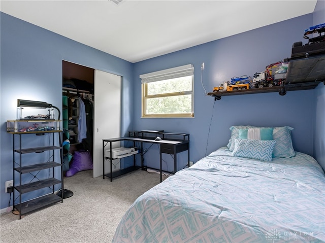 6118 Carnation Rd, Dayton, OH 45449 - carpeted bedroom featuring a closet