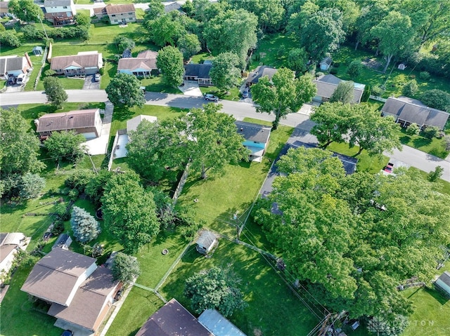 6118 Carnation Rd, Dayton, OH 45449 - aerial view of property and surrounding area with nearby suburban area