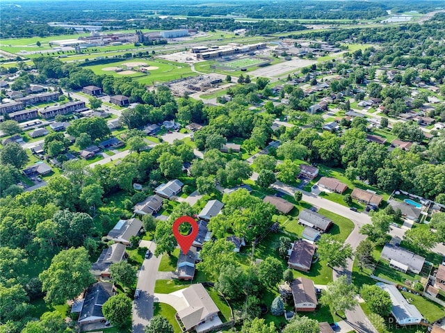 6118 Carnation Rd, Dayton, OH 45449 - aerial view of property and surrounding area