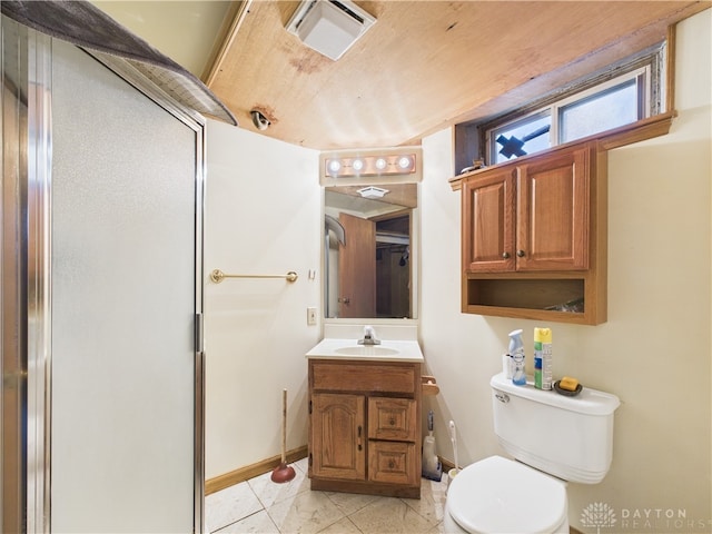2120 Wyoming St, Dayton, OH 45410 - full bath with vanity and a shower with shower door