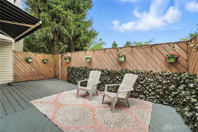 8052 Timberlodge Trl, Washington Twp, OH 45458 - wooden deck with a fenced backyard