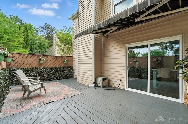 8052 Timberlodge Trl, Washington Twp, OH 45458 - view of deck