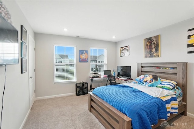 166 Brooke Parke Ave, Brookville, OH 45309 - carpeted bedroom featuring recessed lighting