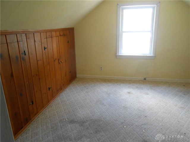 1930 Emerald Ct, Dayton, OH 45403 - additional living space with vaulted ceiling and carpet