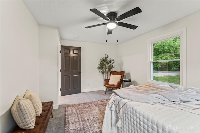 1209 Maple St, Troy, OH 45373 - bedroom featuring carpet floors and ceiling fan