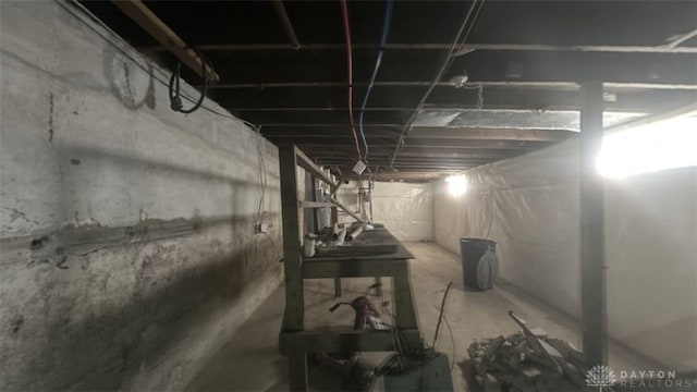 16 E Hudson Ave Unit 14, Dayton, OH 45405 - view of unfinished basement