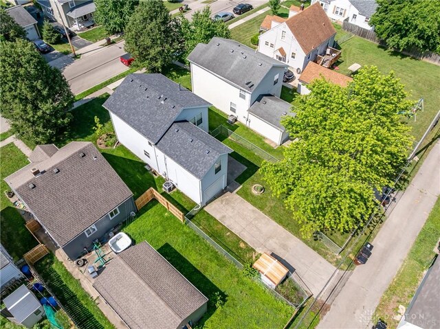 1129 Eureka Dr, Kettering, OH 45419 - aerial perspective of suburban area