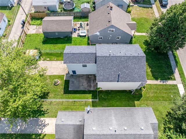 1129 Eureka Dr, Kettering, OH 45419 - view from above of property