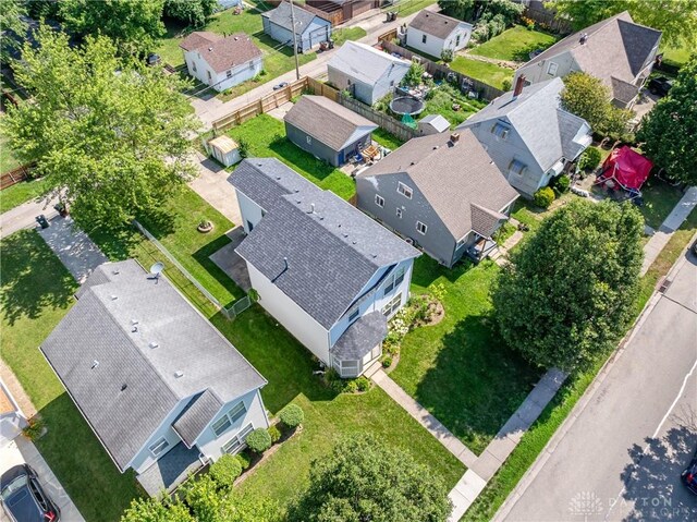 1129 Eureka Dr, Kettering, OH 45419 - aerial perspective of suburban area