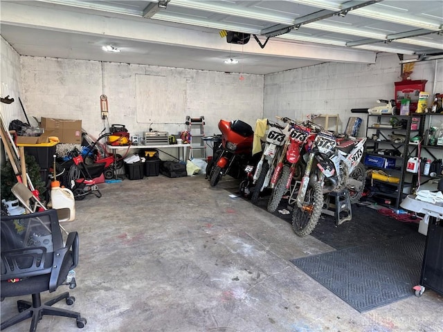 6346 Apache St, Dayton, OH 45424 - garage featuring a garage door opener