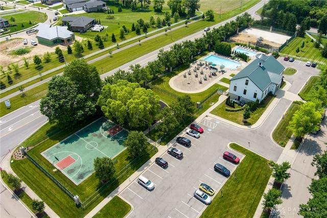 1461 Abbey Park Pl, Beavercreek Twp, OH 45385 - bird's eye view of a pool area