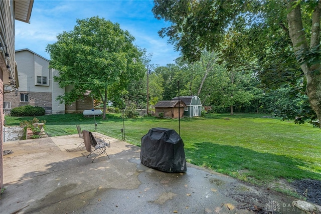 5136 Oleva Dr, Sugarcreek Twp, OH 45440 - view of patio featuring a grill