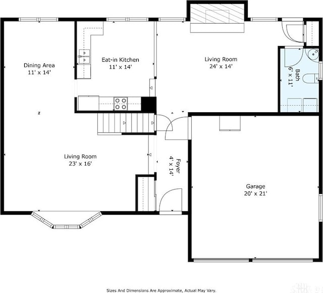 5136 Oleva Dr, Sugarcreek Twp, OH 45440 - view of room layout