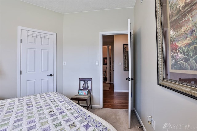 595 Heatherwoode Cir, Springboro, OH 45066 - bedroom with carpet floors and baseboards
