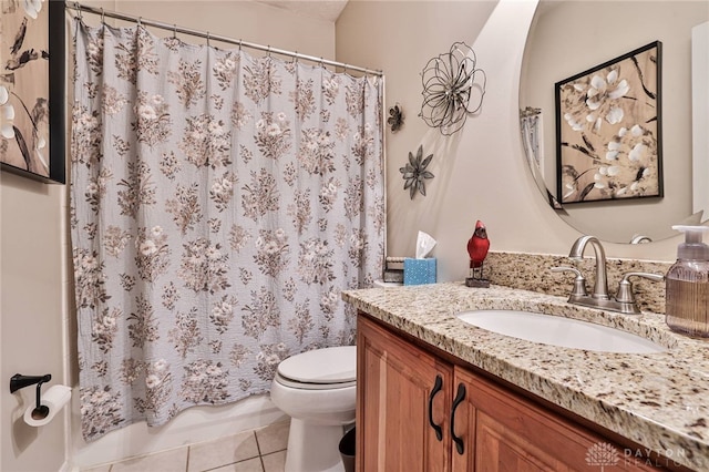 595 Heatherwoode Cir, Springboro, OH 45066 - bathroom featuring vanity and tile patterned flooring