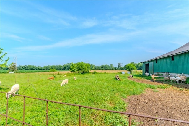 1061 Mcpherson Rd, Xenia, OH 45385 - view of yard with a rural view