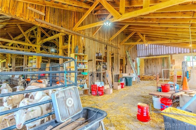 1061 Mcpherson Rd, Xenia, OH 45385 - misc room featuring lofted ceiling