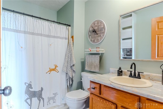 1061 Mcpherson Rd, Xenia, OH 45385 - bathroom with vanity and curtained shower