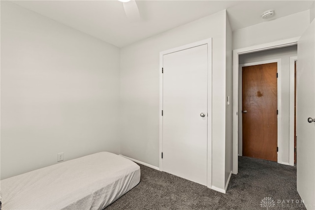 1021 Nutmeg Sq, Troy, OH 45373 - bedroom with carpet floors and ceiling fan