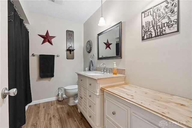 222 Alumni Cir, Wilmington, OH 45177 - bathroom featuring vanity and wood finished floors