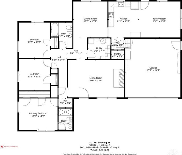 222 Alumni Cir, Wilmington, OH 45177 - view of room layout