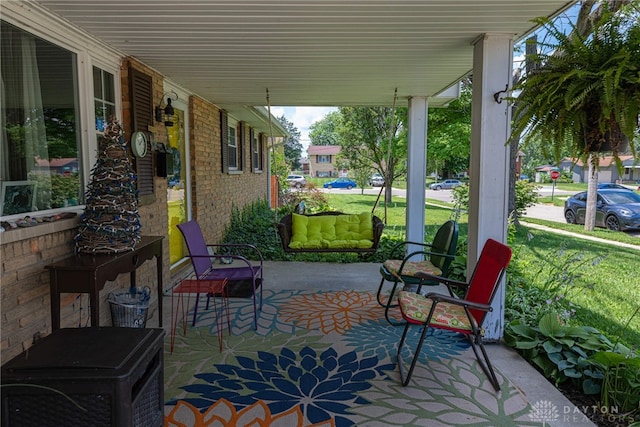 1808 Burnside Dr, Miamisburg, OH 45342 - view of porch