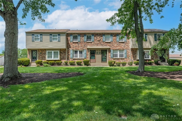 95 Marco Ln, Washington Twp, OH 45458 - multi unit property featuring a front lawn and brick siding